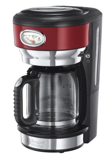 Картинка  Кофеварка Russell Hobbs  Retro Ribbon Red (21700-56) от магазина cd-market