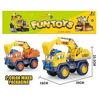 Спецтехніка 8612 2 кольори, 39х16х25,5 см, рухомі елементи, в пакеті