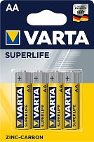 Картинка  Батарейка VARTA SUPERLIFE AA BLI 4 ZINC-CARBON (02006101414) магазин cd-market