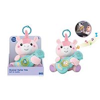 Музична іграшка 1948-6 тваринка рухає лапкою, підсвічування, мелодії, кільце-фіксатор, в коробці