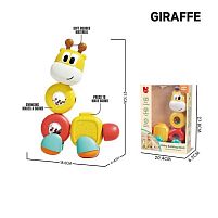 Брязкальце 194 SY гумовий прорізувач, кульки, що брязкають, пискавка, тріскачка, елементи обертаються, в коробці