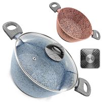 Каструля з кришкою лита "Granite" інд. дно 26*11см Besser 10376-26
