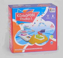 Розвиваюча гра UKВ-В 0041 "Кольорові фантазії" (12) "4FUN Game Club" в коробці