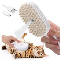 Щітка масажна електрична USB 12*4.5*6.5см Stenson R97846