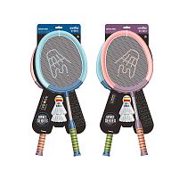 Набір ракеток 9933 2 ракетки, пластиковий каркас, текстильна сітка, м’яка ручка, 2 волани, на листі