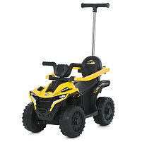 Електроквадроцикл дитячий Bambi Racer M 6123EBLR-6 (каталка-толокар, колеса: EVA, акк. 6V/4,5Ah, мотор: 6V/25W, до 30 км/г, батьк. ручка, до 25 кг)