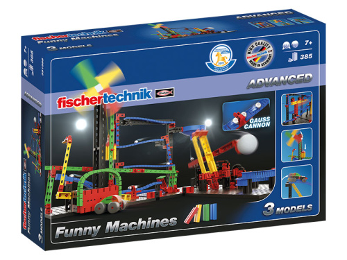 Картинка  Конструктор fisсhertechnik ADVANCED Кумедні машини (FT-551588) от магазина cd-market