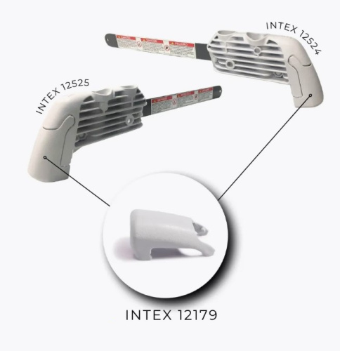Фіксатор Intex 12179 (використовується у драбинах зі знімними сходами Intex 28075 для басейнів із висотою борту до 107 см) фото 4