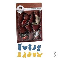 Вирубки кондитерські MS "Animals" 10шт/наб 16.5*24см Stenson R97574/R97574-1