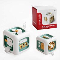 Гра YL 1022-16 D 7 забавок, спінер, вмикач, диск телефона, люстерко, годинник, в коробці