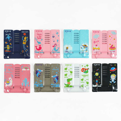 Підставка для книг С 62133 металева, 6 кутів нахилу, ВИДАЄТЬСЯ ТІЛЬКИ МІКС ВИДІВ