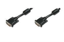 Картинка  Кабель ASSMANN DVI-D dual link (AM/AM) 5m, black (AK-320101-050-S) магазин cd-market