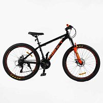 Велосипед двоколісний спортивний Corso NX-26505 «Next» (колеса Ø26"/гума, рама: 15"/алюміній, швидкостей: 21, обладнання Shimano)