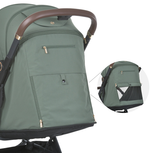 Коляска дитяча прогулянкова El Camino ME 1127-G BEYA Khaki Green фото 7