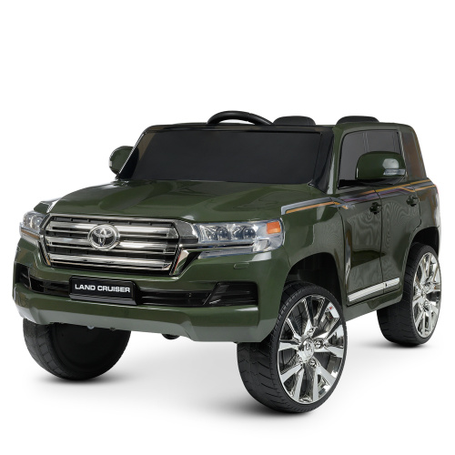 Електромобіль дитячий Bambi Racer JJ2022EBLR-10(24V) «Toyota Land Cruiser» (колеса Ø10.2/EVA, акк: 24V/5Ah, мотор: 2*24V/25W, до 7 км/г, до 35 кг)