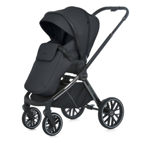 Коляска дитяча прогулянкова El Camino ME 1124-2 PRESTIGE Magnet Gray (універсальна, 2в1) фото 2