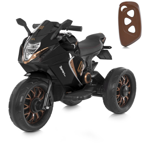 Електромотоцикл дитячий триколісний Bambi Racer M 5050ELR-2 (колеса: Ø13"/EVA, акк. 12V/9Ah, мотор: 2*12V/25W, до 10 км/г, до 30 кг)