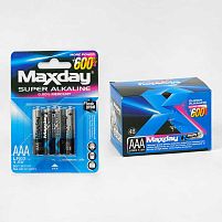 Батарейки “Maxday” C 57144 ЦІНА ЗА 48 ШТУК В БЛОЦІ Alcaline, мініпальчикові, АAА 1.5V