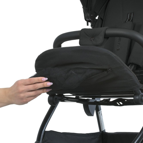 Коляска дитяча прогулянкова El Camino ME 1113-2 FIJI Black фото 2