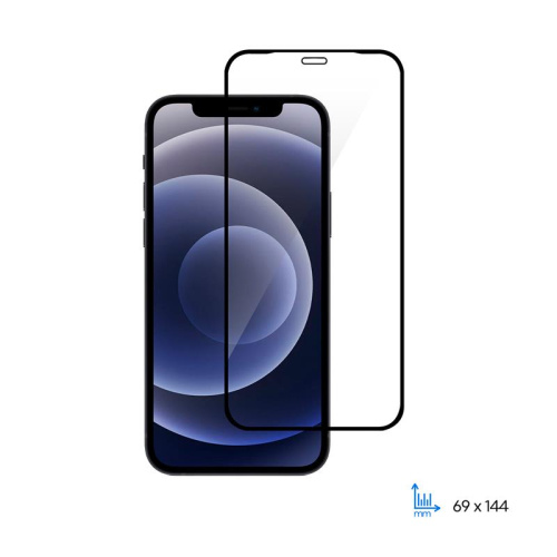 Захисне скло 2E Basic для Apple iPhone 12 / 12Pro (6.1 "), 2.5D FCFG, black border (2E-IP-IP6.1-SMFCFG-BB)
