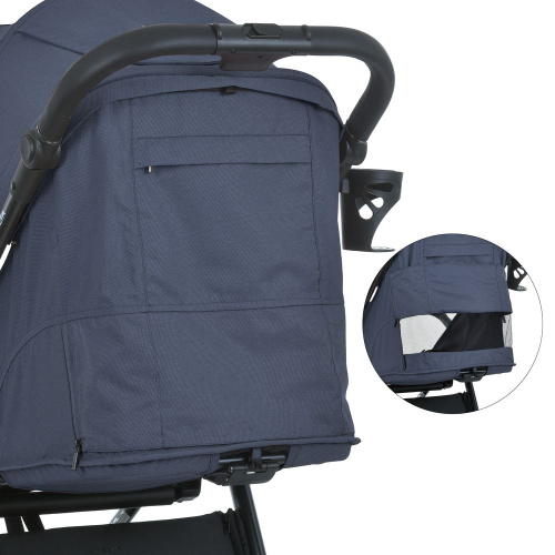 Коляска дитяча прогулянкова El Camino ME 1182 MALTA Captain Blue фото 14