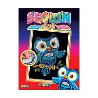 Картинка  Набор для творчества Sequin Art RED Ozzy Owl SA1403 магазин cd-market