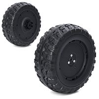 Колесо для дитячого електромобіля Bambi Racer M 6206-EVA WHEEL (заднє та переднє однакові, Ø31 см, ↔11.7 см, EVA, адаптер під редуктор)