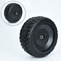 Колесо для дитячого електромобіля Bambi Racer M 6207,M 6208-EVA WHEEL (заднє та переднє однакові, Ø33,5 см/↔13 см/пластмаса)