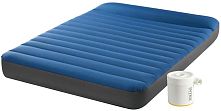 Надувний матрац Intex 64013 «Camping Mattress» (22*152*203 см, 27 см з підголовником, двомісний, зовнішній USB-електронасос, до 272 кг)