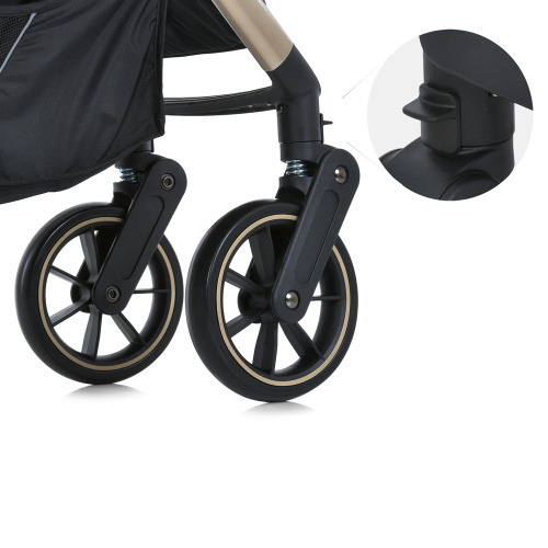 Коляска дитяча прогулянкова El Camino ME 1053G-2 DYNAMIC PRO Special Black фото 13