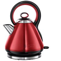Картинка  Электрочайник Russell Hobbs  Legacy, 2400 Вт, Тихое закипание, Красный (21885-70) магазин cd-market