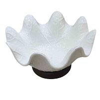 Блюдо на підставці "Leafy" 17*8см Stenson R37329-17