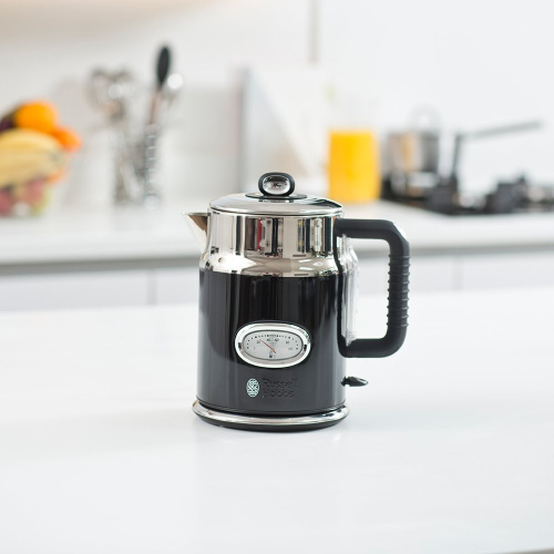 Картинка  Электрочайник Russell Hobbs  Retro Black (21671-70) от магазина cd-market фото 6