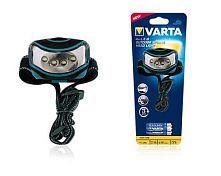 Картинка  Фонарь VARTA LEDx4 Outdoor Sports Head 3AAA (16630101421) магазин cd-market