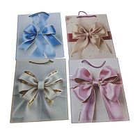 Пакет подарунковий паперовий M "Bow" 26*32*10см Stenson R98475-M