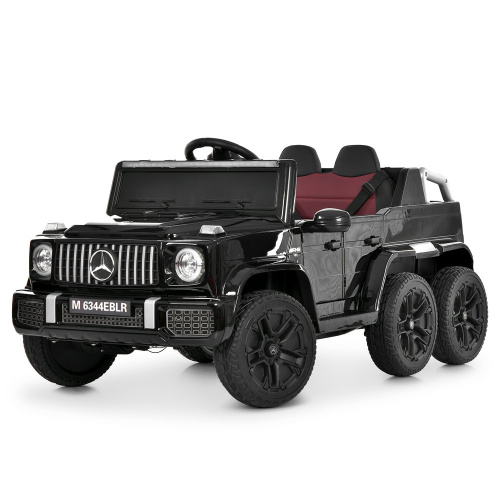 Електромобіль дитячий Bambi Racer M 6344EBLRS-2 «Mercedes-Benz» (колеса: 6 шт/Ø9.4/EVA, акк: 12V/10Ah, мотор: 6*12V/35W, до 8 км/г, до 35 кг)