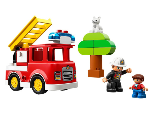 Картинка  Конструктор LEGO Duplo Пожежний автомобіль  (10901) от магазина cd-market фото 3