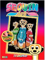 Картинка  Набор для творчества Sequin Art RED Rascals Meerkats SA1008 магазин cd-market