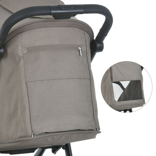 Коляска дитяча прогулянкова El Camino ME 1181 DAHLIA Milk Chocolate фото 13