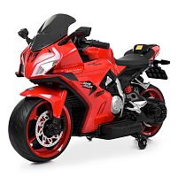 Електромотоцикл дитячий Bambi Racer M 6358EL-3 (колеса: Ø13"/EVA, акк. 12V/12Ah, мотор: 2*12V/45W, до 7 км/г, додаткові колеса, до 30 кг)