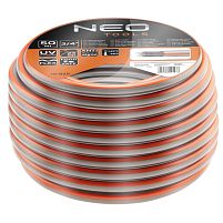 Картинка  Шланг садовый NEO 3/4" x 50 m,  4-слой. Optima -20°C / +60°C, 8(max25)bar (15-825) магазин cd-market
