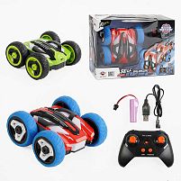 Машина на радіокеруванні PH 20 A 01/02 2 кольори, світло, 1:20, 4х4, обертання на 360°, швидкість до 12+км/год, пульт 2.4GHz, акум. 3.7V, в коро