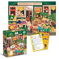 Пазл "Шукай та знаходь. Літні смаколики" 300665 "DoDo", 80 елементів, 28х39 см, в коробці