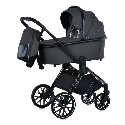 Коляска дитяча прогулянкова El Camino ME 1124-2 PRESTIGE Magnet Gray (універсальна, 2в1)