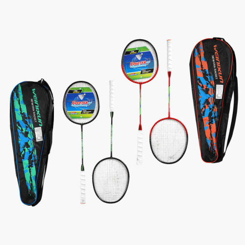 Бадмінтон TK Sport С 70213 (ракетка 3*20,5*66 см, металевий каркас, 2 шт, 2 кольори, чохол)