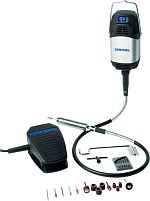 Картинка  Шлифовально-гравировальная машина Dremel Fortiflex 9100-21, 300 Вт, (F.013.910.0JC) магазин cd-market