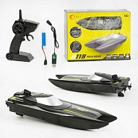 Катер на радіокеруванні Н 118 1:47, пульт керування 2,4 HGz, акумулятор 3,7 V, у коробці