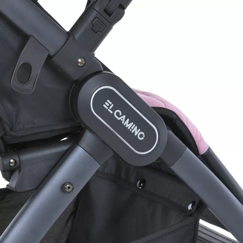 Коляска дитяча прогулянкова El Camino ME 1053-3 DYNAMIC PRO Mauve Pink фото 14