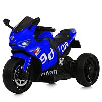 Електромотоцикл дитячий триколісний Bambi Racer M 6265EL-4 (колеса: Ø10,6"/EVA, акк. 12V/4,5Ah, мотор: 2*12V/35W, до 8 км/г, до 30 кг)
