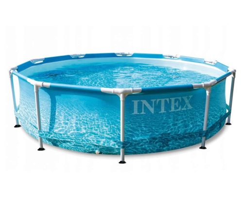 Каркасний басейн Intex 28206 (76*305 см., об'єм: 4485 л., серія: Metal Frame) фото 2